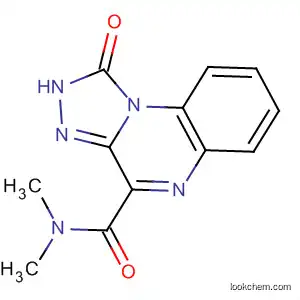 Molecular Structure of 113967-94-5 ([1,2,4]Triazolo[4,3-a]quinoxaline-4-carboxamide,
1,2-dihydro-N,N-dimethyl-1-oxo-)