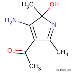 Molecular Structure of 113968-04-0 (1-(3-aMino-2-hydroxy-2,5-diMethyl-2H-pyrrol-4-yl)-Ethanone)