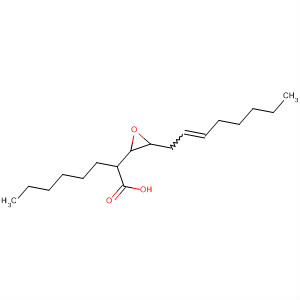 Molecular Structure of 113972-57-9 (Oxiraneoctanoic acid, 3-(2-octenyl)-)