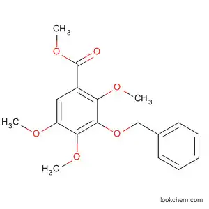 Benzoic acid, 2,4,5-trimethoxy-3-(phenylmethoxy)-, methyl ester