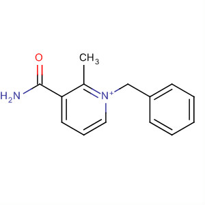 Pyridinium, 3-(aminocarbonyl)-2-methyl-1-(phenylmethyl)-