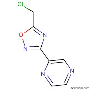 Molecular Structure of 114346-91-7 (Pyrazine, [5-(chloromethyl)-1,2,4-oxadiazol-3-yl]-)