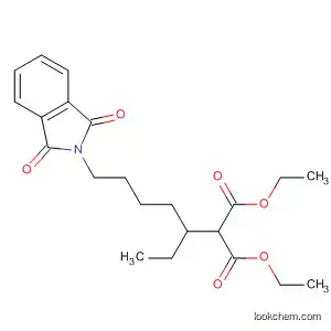 Molecular Structure of 114435-96-0 (Propanedioic acid,
[4-(1,3-dihydro-1,3-dioxo-2H-isoindol-2-yl)butyl]propyl-, diethyl ester)