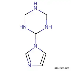 Molecular Structure of 14445-75-1 (1,3,5-Triazine, 2,4,6-tri-1H-imidazol-1-yl-)