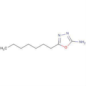1,3,4-Oxadiazol-2-amine, 5-heptyl-