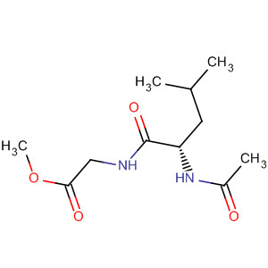 Glycine, N-(N-acetyl-L-leucyl)-, methyl ester