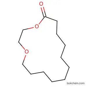 Molecular Structure of 1898-97-1 (1,4DIOXA-CYCLOPENTADECAN-5-ONE)