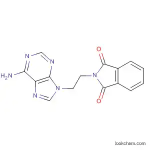 Molecular Structure of 21708-28-1 (1H-Isoindole-1,3(2H)-dione, 2-[2-(6-amino-9H-purin-9-yl)ethyl]-)
