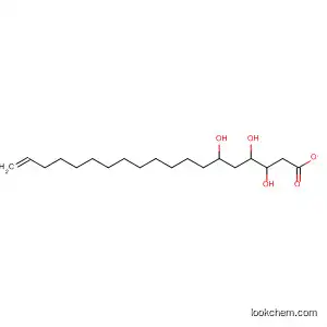 Molecular Structure of 24607-09-8 (2,4-dihydroxyheptadec-16-en-1-yl acetate)