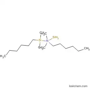 Molecular Structure of 25942-79-4 (1-hexyl-N-[hexyl(dimethyl)silyl]-1,1-dimethylsilanamine)