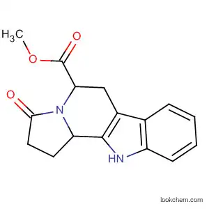 Molecular Structure of 32283-52-6 (methyl 3-oxo-2,3,5,6,11,11b-hexahydro-1H-indolizino[8,7-b]indole-5-carboxylate)