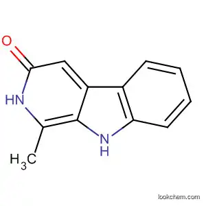 Molecular Structure of 35296-52-7 (1-methyl-2,9-dihydro-3H-beta-carbolin-3-one)