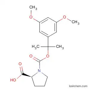 Molecular Structure of 39508-08-2 (ALPHA,ALPHA-Dimethyl-3,5-dimethoxybenzyloxycarbonyl-L-proline)