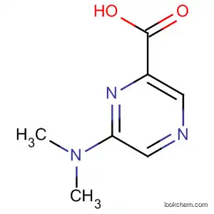 Molecular Structure of 40262-53-1 (6-(Dimethylamino)-2-pyrazinecarboxylic acid)