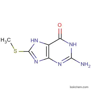 2-amino-8-(methylsulfanyl)-1,9-dihydro-6H-purin-6-one