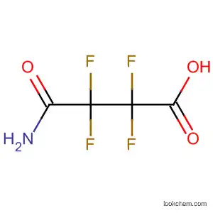 Molecular Structure of 425-08-1 (Butanoic acid, 4-amino-2,2,3,3-tetrafluoro-4-oxo-)