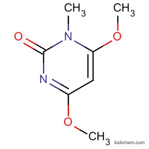Molecular Structure of 52119-20-7 (2(1H)-Pyrimidinone, 4,6-dimethoxy-1-methyl-)