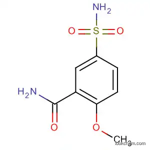 Molecular Structure of 52395-25-2 (5-(aminosulfonyl)-2-methoxybenzamide)