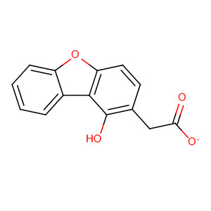 Molecular Structure of 100538-37-2 (1-Dibenzofuranol, acetate)