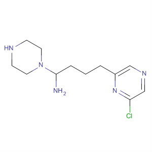 1-Piperazinebutanamine, 4-(6-chloropyrazinyl)-