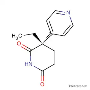 2,6-Piperidinedione, 3-ethyl-3-(4-pyridinyl)-, (S)-