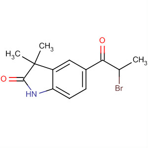 2H-Indol-2-one, 5-(2-bromo-1-oxopropyl)-1,3-dihydro-3,3-dimethyl-