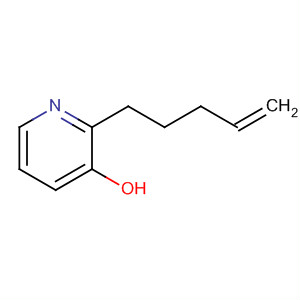 Molecular Structure of 127784-82-1 (3-Pyridinol, 2-(4-pentenyl)-)