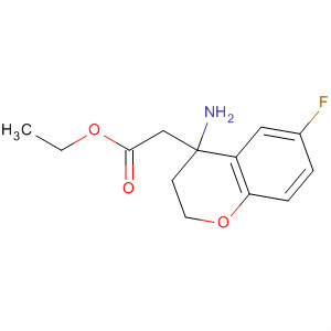 ethyl 2-(4-aMino-6-fluorochroMan-4-yl)acetate