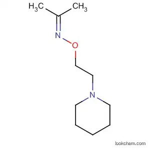 Molecular Structure of 6261-83-2 (2-Propanone, O-[2-(1-piperidinyl)ethyl]oxime)