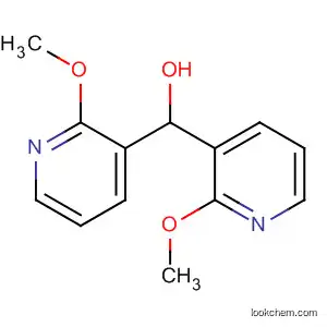 Molecular Structure of 71255-10-2 (3-Pyridinemethanol, 2-methoxy-a-(2-methoxy-3-pyridinyl)-)