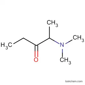 Molecular Structure of 71504-23-9 (3-Pentanone, 2-(dimethylamino)-)