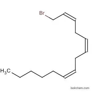 Molecular Structure of 73448-34-7 (2,5,8-Tetradecatriene, 1-bromo-, (Z,Z,Z)-)