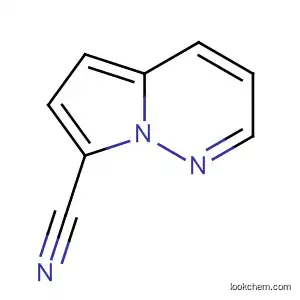 Molecular Structure of 74117-24-1 (Pyrrolo[1,2-b]pyridazine-7-carbonitrile)