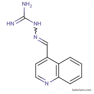 Molecular Structure of 74618-23-8 (Hydrazinecarboximidamide, 2-(4-quinolinylmethylene)-)