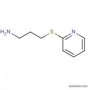 Molecular Structure of 81074-69-3 (1-Propanamine, 3-(2-pyridinylthio)-)