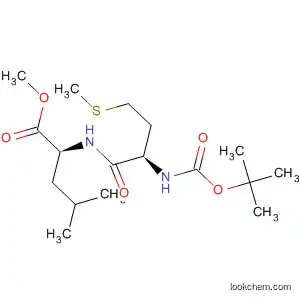 L-Leucine, N-[N-[(1,1-dimethylethoxy)carbonyl]-D-methionyl]-, methyl
ester