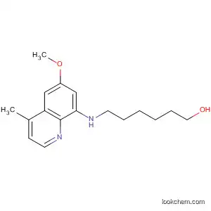 Molecular Structure of 83547-13-1 (1-Hexanol, 6-[(6-methoxy-4-methyl-8-quinolinyl)amino]-)