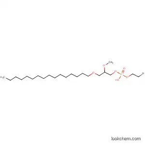 Phosphoric acid, mono(2-bromoethyl)
mono[3-(hexadecyloxy)-2-methoxypropyl] ester