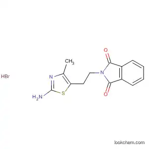 1H-Isoindole-1,3(2H)-dione, 2-[2-(2-amino-4-methyl-5-thiazolyl)ethyl]-,
monohydrobromide