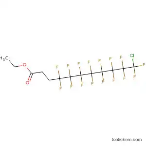 Undecanoic acid,
11-chloro-4,4,5,5,6,6,7,7,8,8,9,9,10,10,11,11-hexadecafluoro-, ethyl
ester