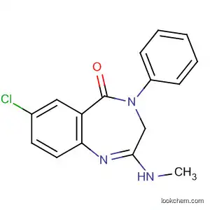 5H-1,4-Benzodiazepin-5-one,
7-chloro-3,4-dihydro-2-(methylamino)-4-phenyl-