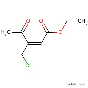 Molecular Structure of 137570-90-2 (2-Pentenoic acid, 3-(chloromethyl)-4-oxo-, ethyl ester, (E)-)