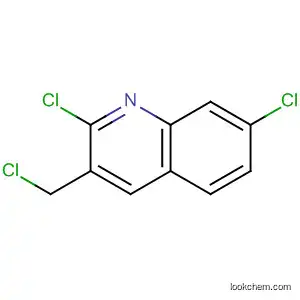 Molecular Structure of 137776-95-5 (3-CHLOROMETHYL-2,7-DICHLOROQUINOLINE)