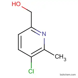 Molecular Structure of 137778-09-7 ((5-chloro-6-methylpyridin-2-yl)methanol)