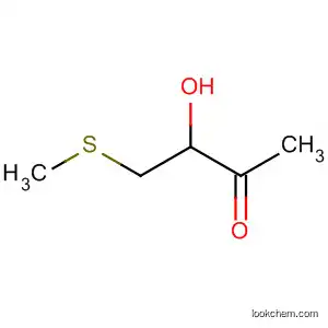 Molecular Structure of 137946-06-6 (2-Butanone, 3-hydroxy-4-(methylthio)- (9CI))