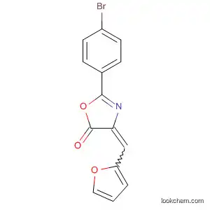 5(4H)-Oxazolone, 2-(4-bromophenyl)-4-(2-furanylmethylene)-