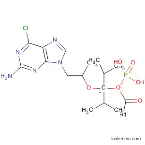 Phosphonic acid,
[[2-(2-amino-6-chloro-9H-purin-9-yl)-1-methylethoxy]methyl]-,
bis(1-methylethyl) ester, (R)-