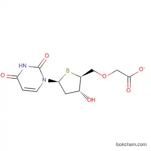 Molecular Structure of 138560-08-4 (Uridine, 2'-deoxy-4'-thio-, 5'-acetate)