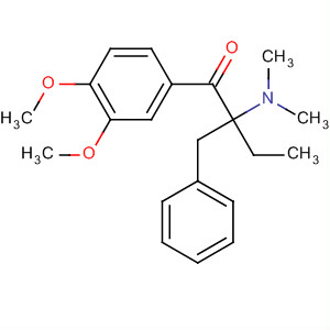 1-Butanone, 1-(3,4-dimethoxyphenyl)-2-(dimethylamino)-2-(phenylmethyl)-