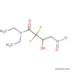 Molecular Structure of 141547-05-9 (Butanamide, N,N-diethyl-2,2-difluoro-3-hydroxy-4-nitro-)
